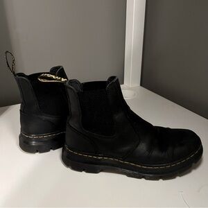 Slip On Dr.Martens Chelsea Leather Boots